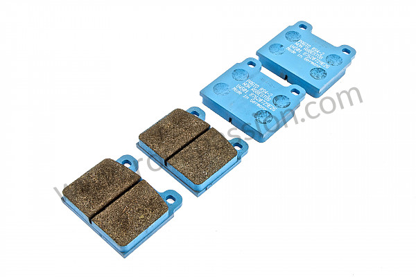 P116120 - Pagid blue front brake pad for Porsche 911 Classic • 1969 • 2.0e • Targa • Manual gearbox, 5 speed