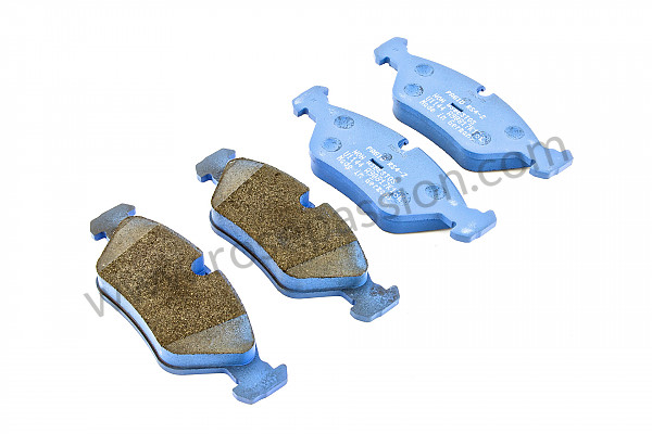 P116122 - Pagid blue front brake pads for Porsche 928 • 1981 • 928 4.7s • Coupe • Automatic gearbox