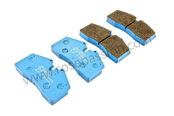 P116124 - Pagid blue front brake pad for Porsche 944 • 1991 • 944 s2 • Coupe • Manual gearbox, 5 speed