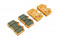 P116137 - Pagid orange front brake pad for Porsche 911 Turbo / 911T / GT2 / 965 • 1978 • 3.3 turbo • Coupe • Manual gearbox, 4 speed