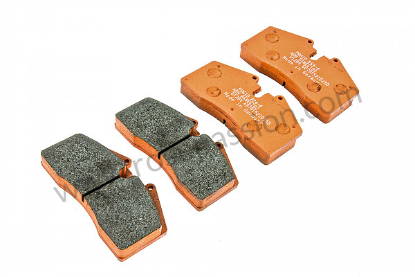 P116138 - Pagid orange front brake pad for Porsche 944 • 1991 • 944 s2 • Coupe • Manual gearbox, 5 speed