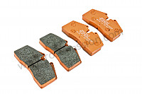 P116138 - Pagid orange front brake pad for Porsche 968 • 1995 • 968 cs • Coupe • Manual gearbox, 6 speed