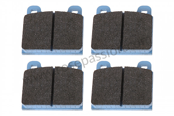 P116145 - Front pads pagid black / replaced by equivalent blue for Porsche 911 G • 1980 • 3.0sc • Targa • Automatic gearbox