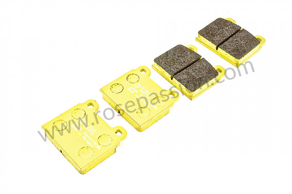 P116154 - Pagid yellow front brake pad for Porsche 911 G • 1986 • 3.2 • Coupe • Manual gearbox, 5 speed