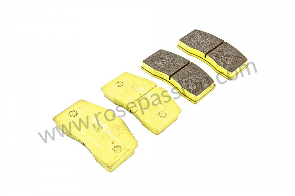 P116158 - Pagid yellow front brake pad for Porsche 928 • 1995 • 928 gts • Coupe • Manual gearbox, 5 speed