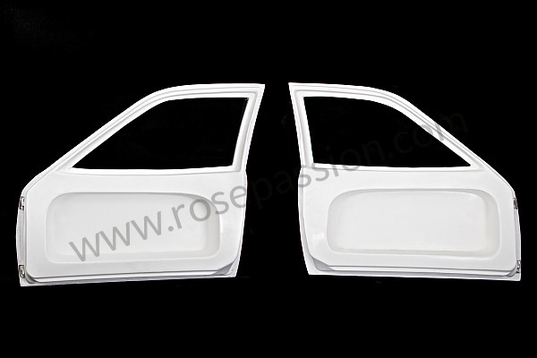 P116199 - Pair of complete poly doors with hinges for 924 944 for Porsche 924 • 1978 • 924 2.0 • Coupe • Manual gearbox, 5 speed