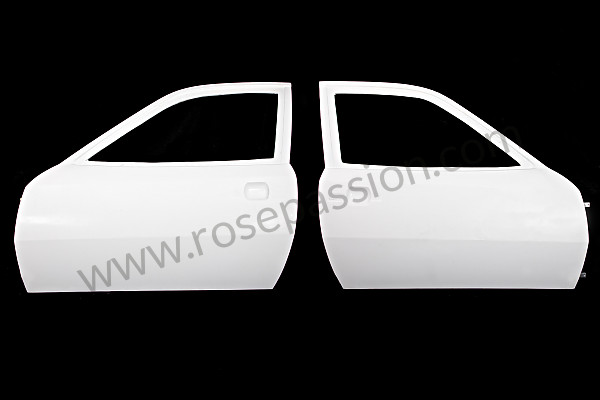 P116199 - Pair of complete poly doors with hinges for 924 944 for Porsche 924 • 1977 • 924 2.0 • Coupe • Automatic gearbox