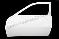 P116199 - Par de portas completas em poliéster com dobradiça 924 944 para Porsche 944 • 1988 • 944 2.5 • Coupe • Caixa automática