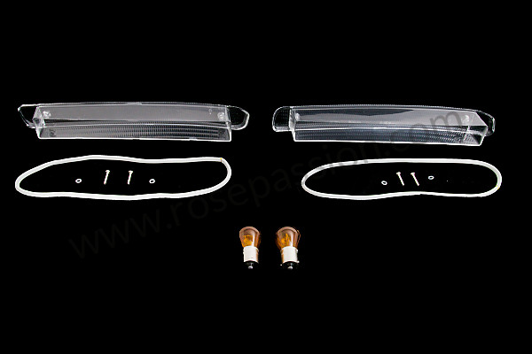 P116248 - Glas knipperlicht vooraan wit voor Porsche 944 • 1990 • 944 s2 • Cabrio • Manuele bak 5 versnellingen