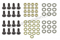 P116345 - Set of support fastenings for side window glass for Porsche 911 G • 1989 • 3.2 g50 • Cabrio • Manual gearbox, 5 speed