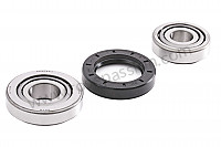 P116349 - Front wheel bearing kit for Porsche 356a • 1956 • 1300 s (589 / 2) • Coupe a t1 • Manual gearbox, 4 speed