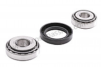 P116349 - Front wheel bearing kit for Porsche 356a • 1956 • 1300 s (589 / 2) • Coupe a t1 • Manual gearbox, 4 speed