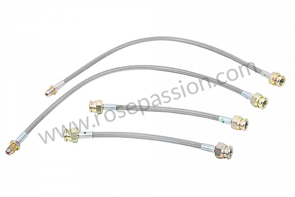 P116371 - Kit of 4 aviation hoses for Porsche 924 • 1981 • 924 2.0 • Coupe • Manual gearbox, 5 speed
