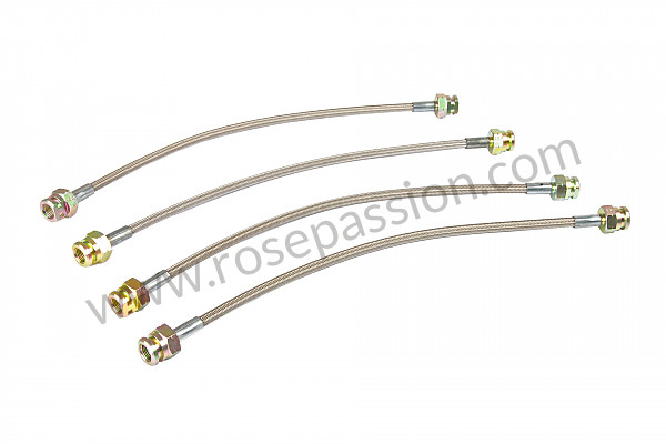 P116374 - Kit of 4 aviation hoses for Porsche 914 • 1976 • 914 / 4 1.8 carbu • Manual gearbox, 5 speed
