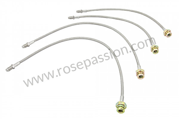 P116375 - Kit of 4 aviation hoses for Porsche 356a • 1957 • 1500 carrera gs (547 / 1) • Coupe a t1 • Manual gearbox, 4 speed