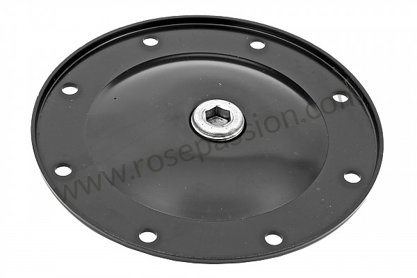 P120270 - 911 embossed strainer plate with drain screw for Porsche 