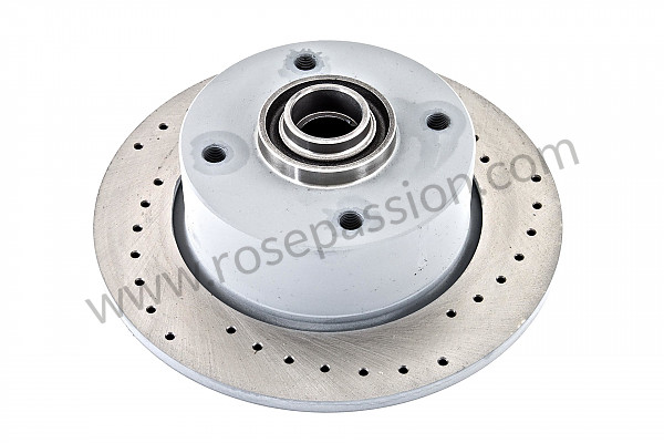 P120436 - Perforated front brake disc for Porsche 914 • 1974 • 914 / 4 1.8 injection • Manual gearbox, 5 speed
