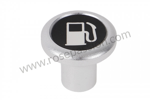 P120438 - Aluminium button opening the fuel tank flap for Porsche 911 G • 1976 • 2.7 • Coupe • Automatic gearbox
