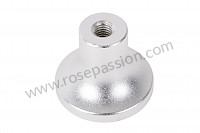 P120438 - Aluminium button opening the fuel tank flap for Porsche 911 G • 1985 • 3.2 • Cabrio • Manual gearbox, 5 speed