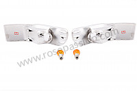 P120468 - Complete front white indicator kit for Porsche 993 Turbo • 1995 • 993 turbo • Coupe • Manual gearbox, 6 speed