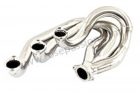 P120539 - Stainless steel racing spaghetti for 911 65-73 right 42 mm int / 45 mm ext for Porsche 911 Classic • 1973 • 2.4s • Targa • Manual gearbox, 5 speed
