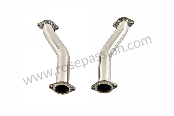 P120540 - Pair of racing stainless steel spaghetti tubes for 911 65-73, for classic or sports silencer for Porsche 911 G • 1975 • 2.7 carrera • Targa • Manual gearbox, 4 speed