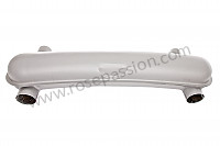 P120543 - Racing silencer for 911 65-73 (assembly with megaphone and racing spaghetti) for Porsche 911 G • 1988 • 3.2 g50 • Cabrio • Manual gearbox, 5 speed