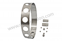 P120711 - Stainless steel alternator casing strap for Porsche 914 • 1971 • 914 / 6 • Automatic gearbox