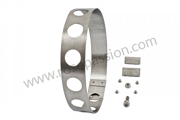 P120711 - Stainless steel alternator casing strap for Porsche 914 • 1971 • 914 / 6 • Automatic gearbox