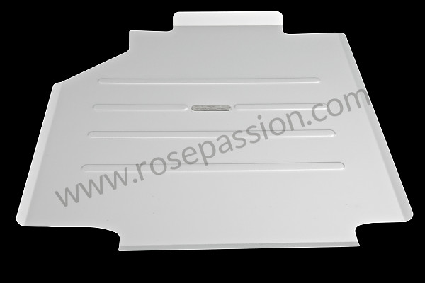 P120726 - Revêtement de sol aluminium conducteur pour Porsche Boxster / 986 • 2000 • Boxster 2.7 • Cabrio • Boite auto