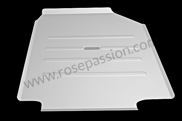 P120727 - Piso de alumínio para passageiros para Porsche Boxster / 987 • 2005 • Boxster 2.7 • Cabrio • Caixa manual 6 velocidades