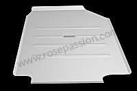 P120727 - Vloerbekleding aluminium passagier voor Porsche Cayman / 987C2 • 2009 • Cayman s 3.4 • Bak pdk