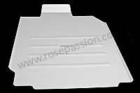P120729 - Aluminium floor covering driver 924 944 968 for Porsche 944 • 1988 • 944 s • Coupe • Manual gearbox, 5 speed