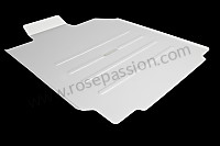 P120729 - Aluminium floor covering driver 924 944 968 for Porsche 924 • 1982 • 924 turbo • Coupe • Manual gearbox, 5 speed