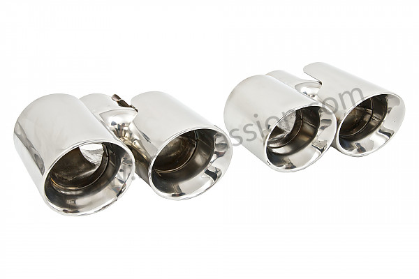 P120738 - Look s silencer output (pair) for Porsche 997-1 / 911 Carrera • 2007 • 997 c4 • Cabrio • Automatic gearbox