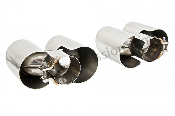 P120738 - Look s silencer output (pair) for Porsche 997-1 / 911 Carrera • 2008 • 997 c4 • Coupe • Manual gearbox, 6 speed