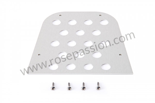 P120739 - Perforated aluminium plate for gear shift mechanism for Porsche 911 Turbo / 911T / GT2 / 965 • 1989 • 3.3 turbo • Targa • Manual gearbox, 5 speed