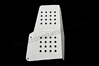 P120744 - Perforated aluminium footrest for Porsche 968 • 1993 • 968 • Coupe • Automatic gearbox