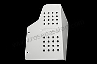 P120745 - Perforated aluminium footrest for Porsche 914 • 1974 • 914 / 4 1.8 injection • Manual gearbox, 5 speed
