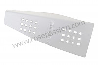 P120746 - Perforated aluminium footrest for Porsche Boxster / 986 • 2004 • Boxster 2.7 • Cabrio • Manual gearbox, 5 speed