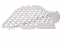 P120753 - Perforated aluminium floor on passenger side for Porsche 911 Classic • 1965 • 2.0l • Coupe • Manual gearbox, 5 speed