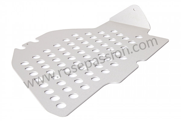 P120753 - Perforated aluminium floor on passenger side for Porsche 911 Classic • 1965 • 2.0l • Coupe • Manual gearbox, 5 speed