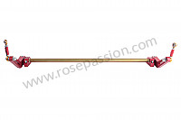 P120769 - 22 mm aluminium racing rear stabilizer bar for Porsche 944 • 1989 • 944 2.7 • Coupe • Manual gearbox, 5 speed