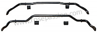 P120774 - Sports stabilizer bar kit - front 25 mm adjustable (3 positions) + rear 24 mm adjustable (3 positions) for Porsche 996 Turbo / 996T / 911 Turbo / GT2 • 2004 • 996 turbo • Cabrio • Manual gearbox, 6 speed