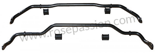 P120774 - Sports stabilizer bar kit - front 25 mm adjustable (3 positions) + rear 24 mm adjustable (3 positions) for Porsche 996 / 911 Carrera • 1999 • 996 carrera 4 • Cabrio • Manual gearbox, 6 speed