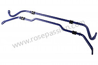 P120775 - Kit barra estabilizadora sport delantera 26mm no ajustable  + trasera 22mm ajustable (2 posiciones) para Porsche Boxster / 986 • 2001 • Boxster s 3.2 • Cabrio • Caja manual de 6 velocidades