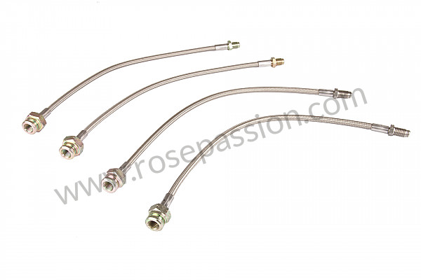 P120799 - Kit of 4 aviation hoses for Porsche 928 • 1979 • 928 4.5 • Coupe • Manual gearbox, 5 speed