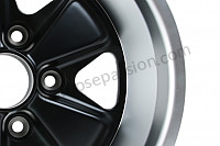 P124851 - Rim 9 x 16 euromeister for Porsche 911 Turbo / 911T / GT2 / 965 • 1985 • 3.3 turbo • Coupe • Manual gearbox, 4 speed