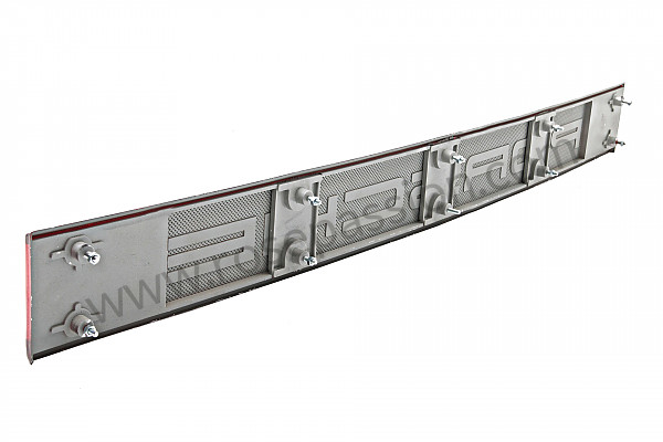 P124891 - Placa reflectora porsche (escritura porsche en rojo) para Porsche 911 G • 1982 • 3.0sc • Coupe • Caja manual de 5 velocidades