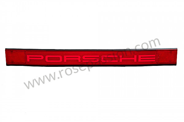 P124891 - Reflektorband porsche (porsche-schriftzug in rot) für Porsche 911 G • 1983 • 3.0sc • Cabrio • 5-gang-handschaltgetriebe
